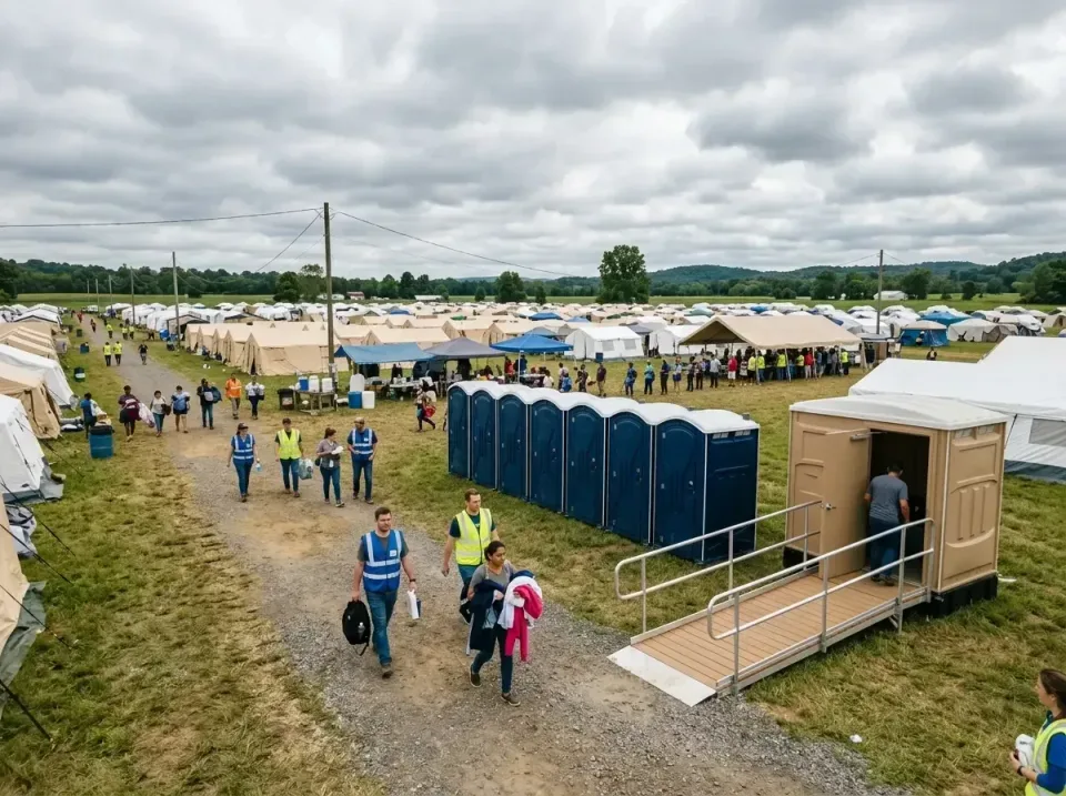disaster-relief-camp-restrooms-010 — frequently asked questions, Dumpster & Portable Bathrooms Rental in Archbold, OH